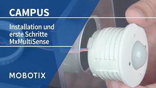 Tutorial: MxMultiSense - Installation und erste Schritte zur Inbetriebnahme