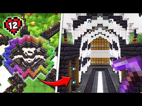 J'ai CONSTRUIT la plus belle SALLE DES COFFRES en Hardcore | Minecraft Hardcore 1.21 | Ep 12