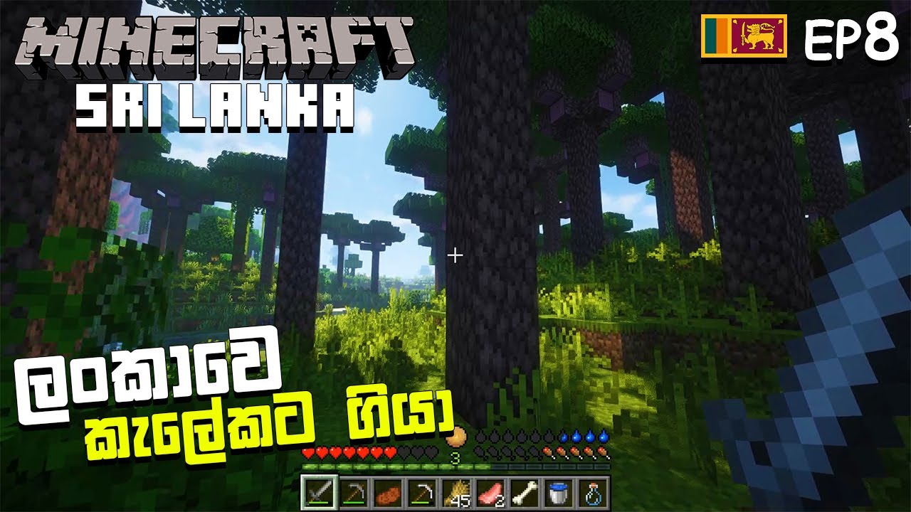 MINECRAFT SRI LANKA MOD | SINHALA GAMEPLAY | EPISODE 8