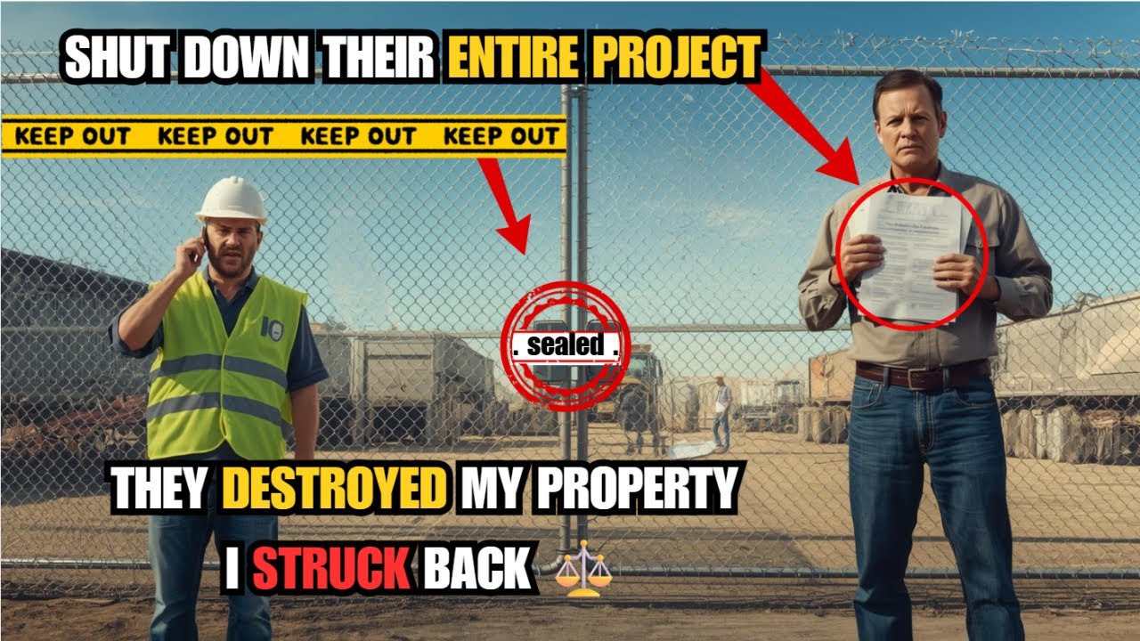 Construction Company Crossed the Line — My Legal Revenge Was Brutal