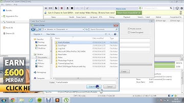 How to create a torrent folder so that you are able to upload to torrent download pages