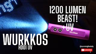 Wurkkos HD01 UV Review – This Flashlight Does EVERYTHING screenshot 3