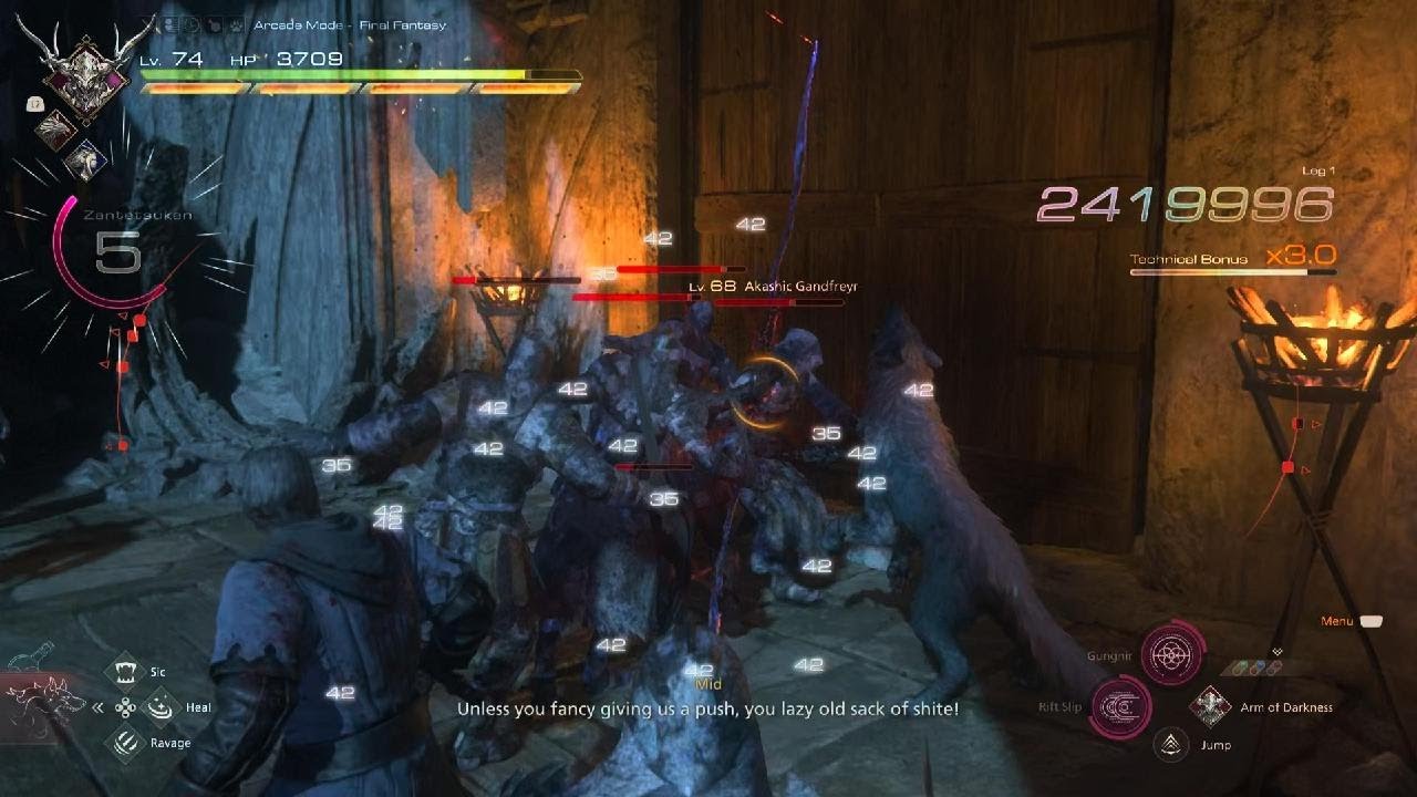 Final fantasy XVI/Arete stone/Arcade mode