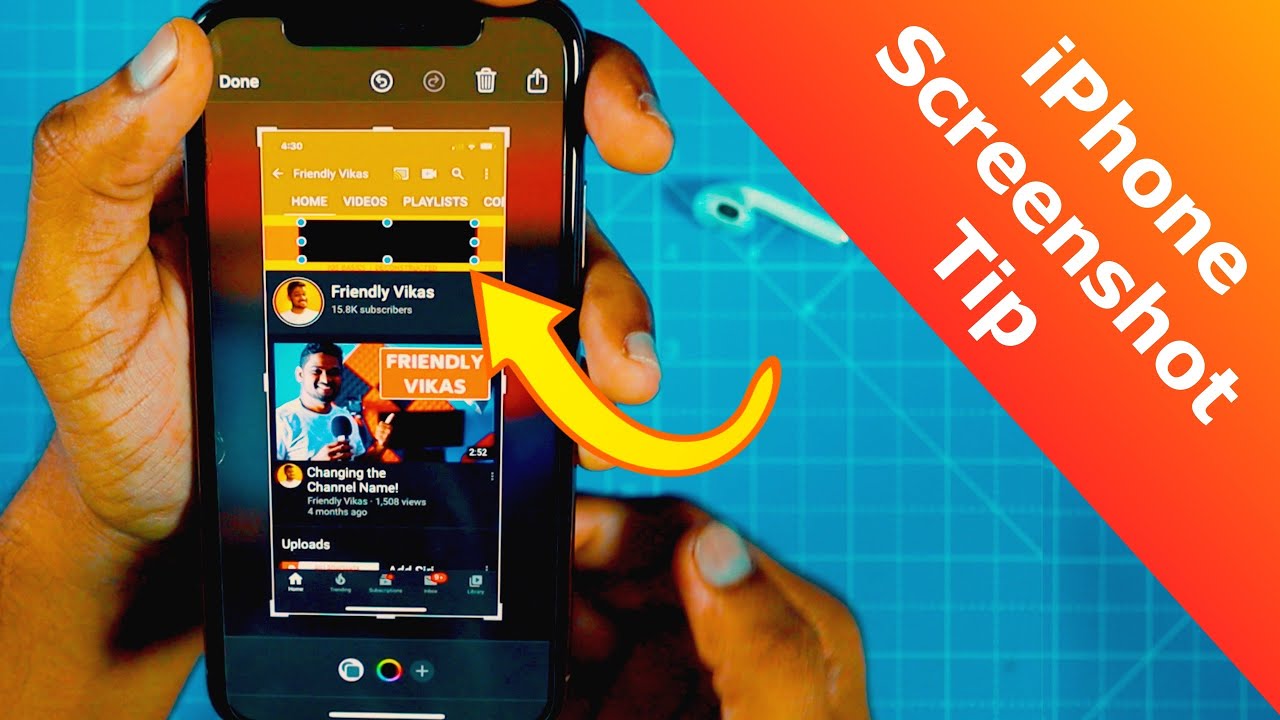 iPhone Tip | Hide Sensitive data | Screenshot Markup! - YouTube