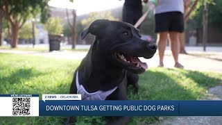 Downtown Tulsa getting new public dog parks to serve growing pet population AM