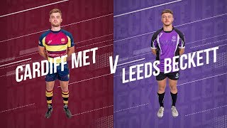 LIVE BUCS SUPER RUGBY 19/20 | Cardiff Met v Leeds Beckett