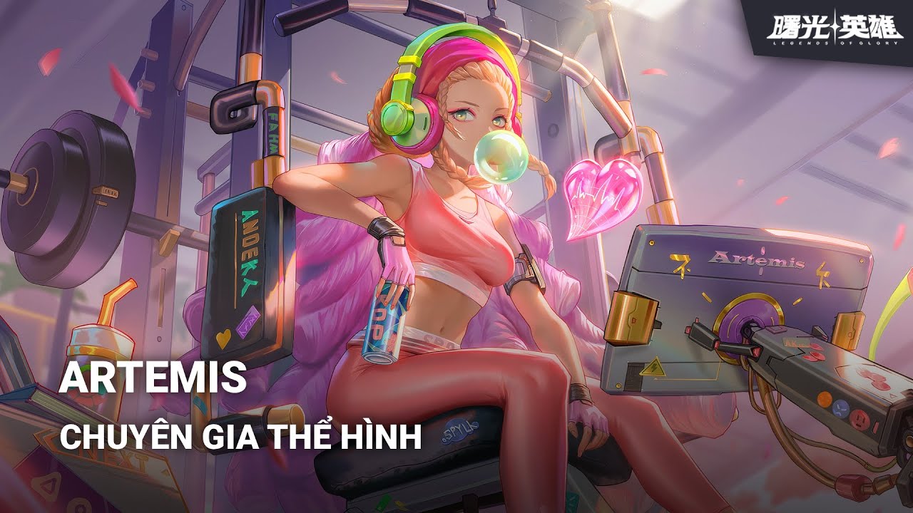 Trang Phục Artemis - Chuyên Gia Thể Hình | Legends of Glory