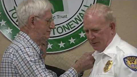 Kent Stephens swearing in Ceremonies