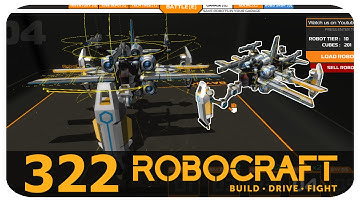 Robocraft Tier 10 Flying Walker Rail Sniper
