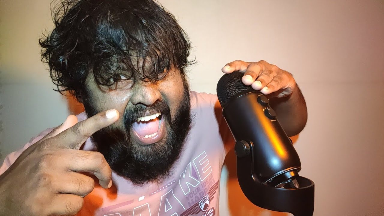 ASMR Fast And Aggressive Mic Scratching no talking - YouTube