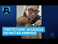 Mulher que fazia campanhas de proteção a animais é presa acusada de matar cães e gatos abandonados