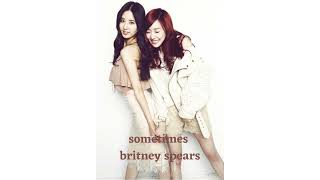 Girls Generation-Tiffany & Seohyun- Sometimes Britney Spears Cover Studio