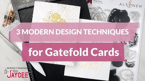 3 Fundamental Techniques for Interactive Card Designs | Perfect Pairings with Jaycee