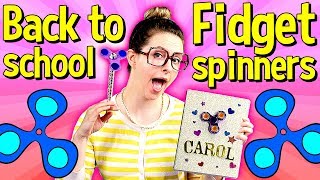 Back to School Fidget Spinner DIY Notebook & DIY Pencil Topper! | Arts & Crafts with Crafty Carol @ArtsandCraftswithCraftyCarol