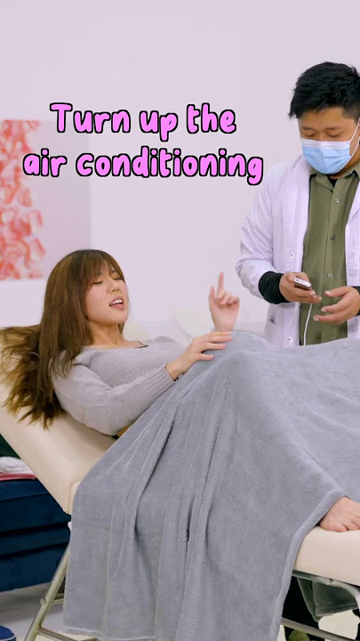 Young mother goes through Pregnancy Simulator 🤰⚡
