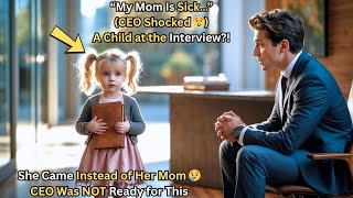 “A Little Girl Walked Into a Job Interview Saying, ‘My Mom Is Sick’ — The CEO Was Left Speechless”