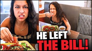 Man WALKS OUT After Gold Digger Tries to USE HIM on First Date...