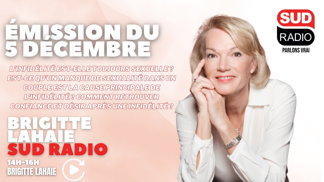 Brigitte Lahaie Sud Radio - Émission du 5 décembre 2024