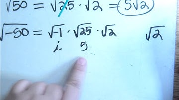 Simplifying radicals with imaginary numbers (part I)