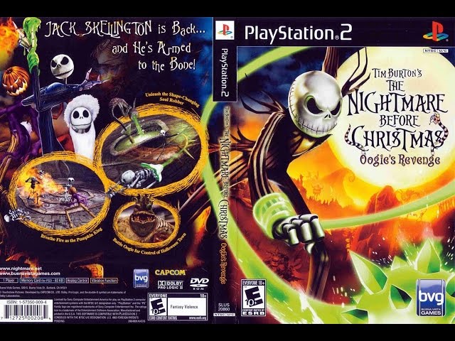 The Nightmare Before Christmas Game Strategy Guide NEW! PS2 Nintendo Xbox