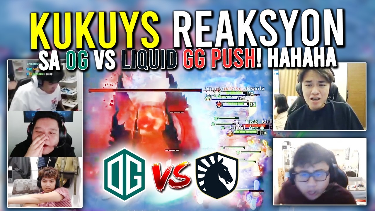 "KUKUYS REAKSYON SA OG vs LIQUID 200 IQ GG PUSH!🤣