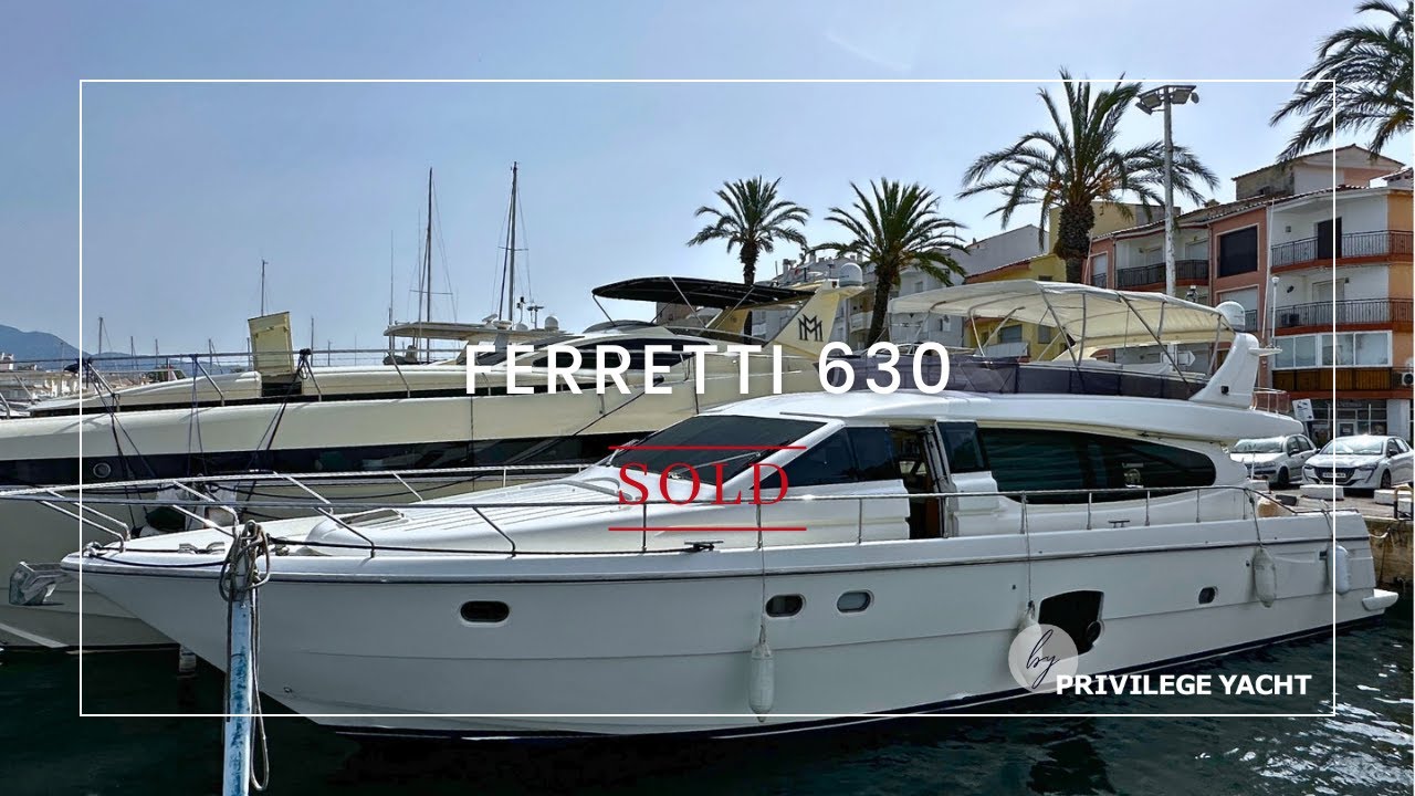 [SOLD] FERRETTI 630 - Privilege Yacht