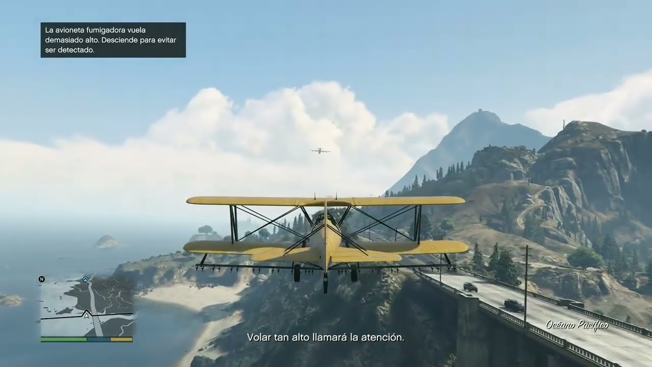 Asiendo misiones en GTA V 