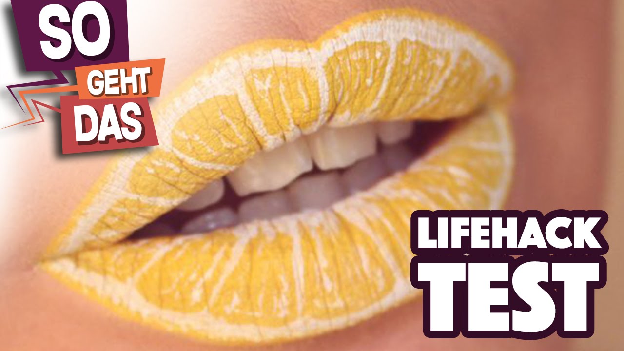 BIS AUF DEN LETZEN TROPFEN (Zitronen richtig auspressen)