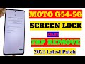 Moto G54-5G Frp Remove 2025 Latest Security Working Method