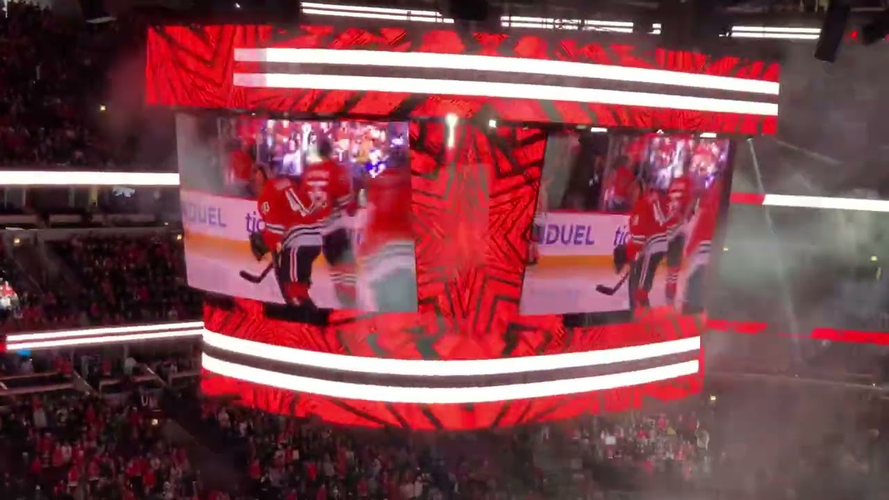 Chicago Blackhawks Pre-Game Festivities (11.24.2023)