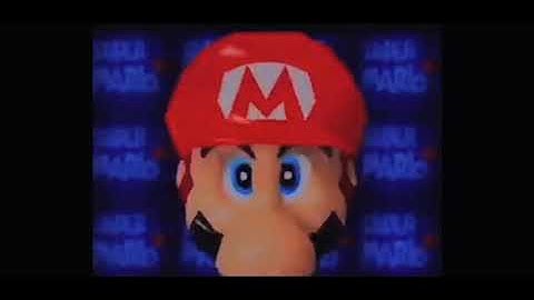 Super Mario 64 Error Screen 2