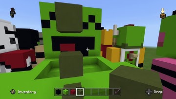 Minecraft | Gir (in Disguised) {Statue} 2/2 [Invader Zim edition]