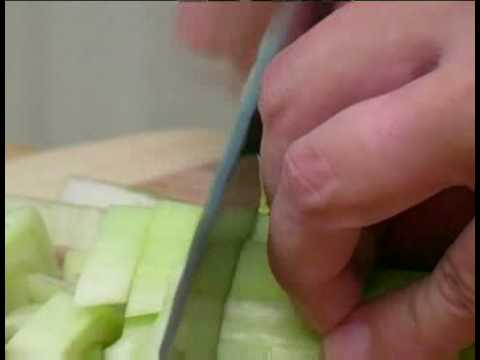 Cooking Tips : How to Slice Baby Bok Choy - YouTube
