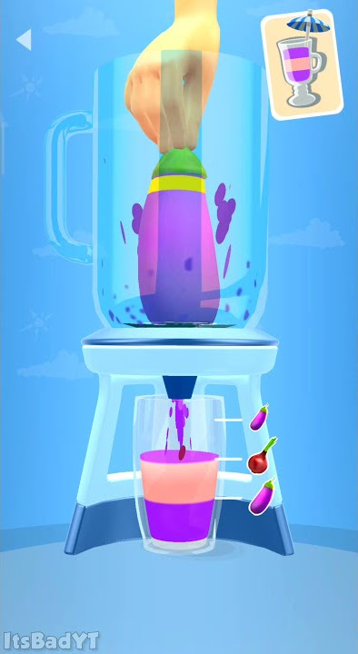 BLEND IT 3D 🍎🍔🌽 All Levels Gameplay Walkthrough Android,iOS