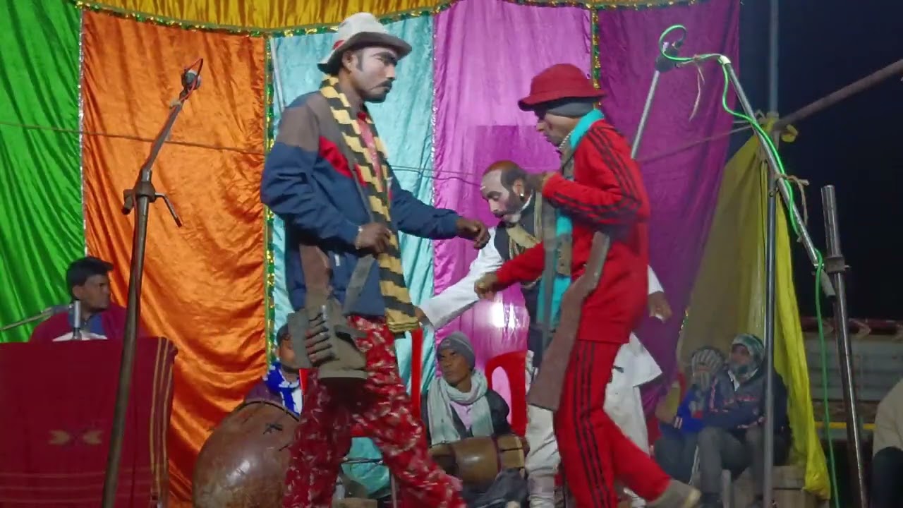 दोनों कॉमेडियन आपस में  लड़े /दोनों के बीच हुई जोरदार जंग #nautanki #शंकरपुर की नौटंकी