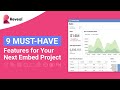 9 Must-Have Features for Your Next Embedded BI Project