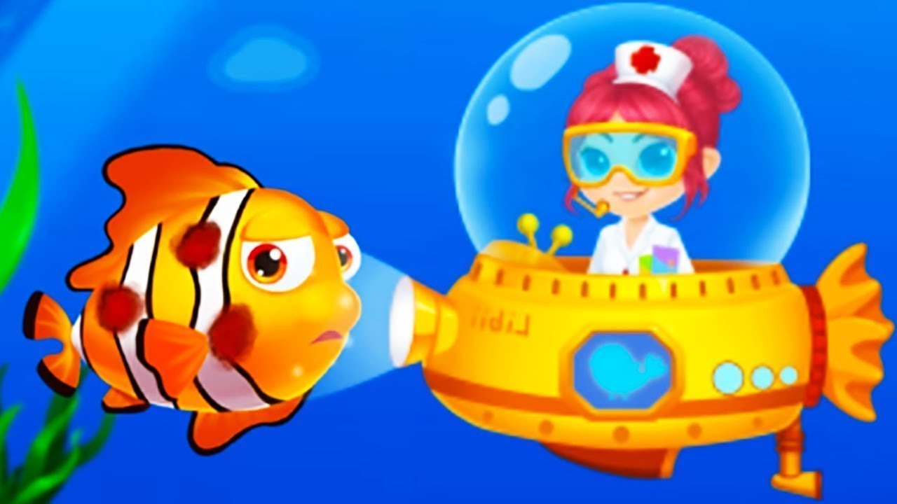 Fun Ocean Animals Care Kids Game - Play Ocean Vet Gameplay By Libii