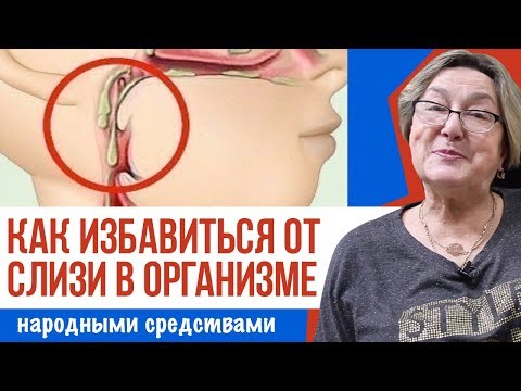 КАК ИЗБАВИТЬСЯ ОТ СЛИЗИ В ОРГАНИЗМЕ