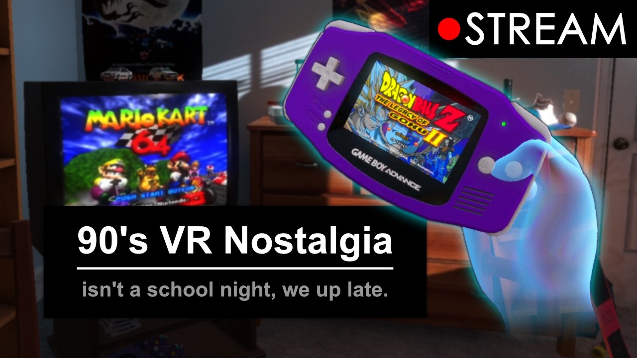 Late Night Retro VR Game Night 👀 (EmuVR)