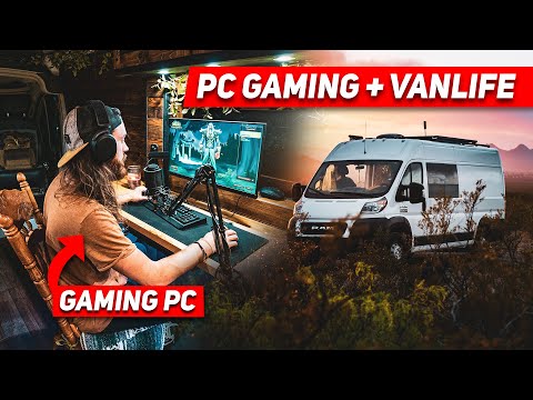 PC Gaming in a VAN – How to get Internet and Power VANLIFE GAMING