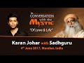 Karan Johar In Conversation with Sadhguru - Live from Mumbai - June 4, 2017