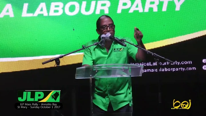 DR NORMAN DUNN SPEAKING AT JLP MASS MEETING - ANNO...