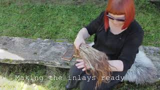 Weaving varafell (röggvarfeldur) on the warp weighted loom