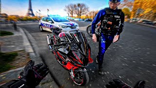 DE RETOUR À PARIS EN S1000RR.. 😰👮🏻‍♂️ Toujours bien accueilli 