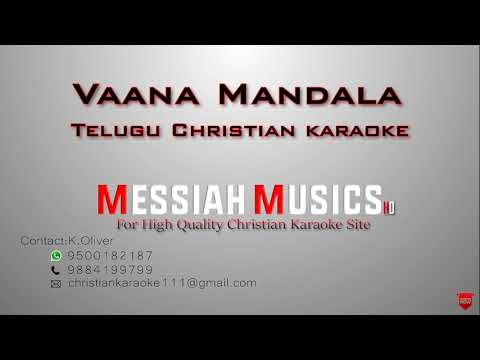 Vaana Mandala  Tamili christian karaoke  Christian songs  Messiah Musics Karaokes