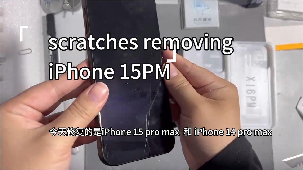 Deep scratch repair process video