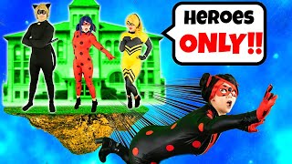 One VILLAIN at a HEROES ONLY SCHOOL | SHADYBUG Returns!