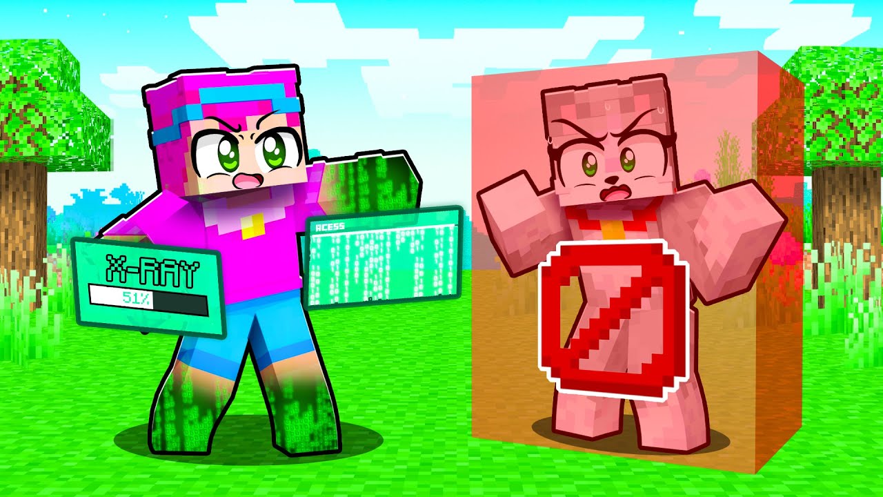 Hice Trampas con TRUCOS de ADMINISTRADOR en Minecraft