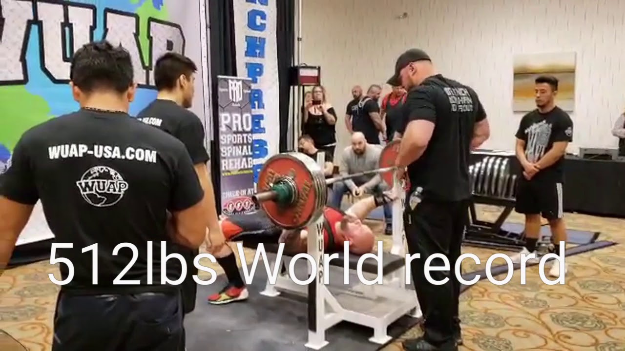 Bench Press World Record Elite Bench Press Teammate Cory Henry