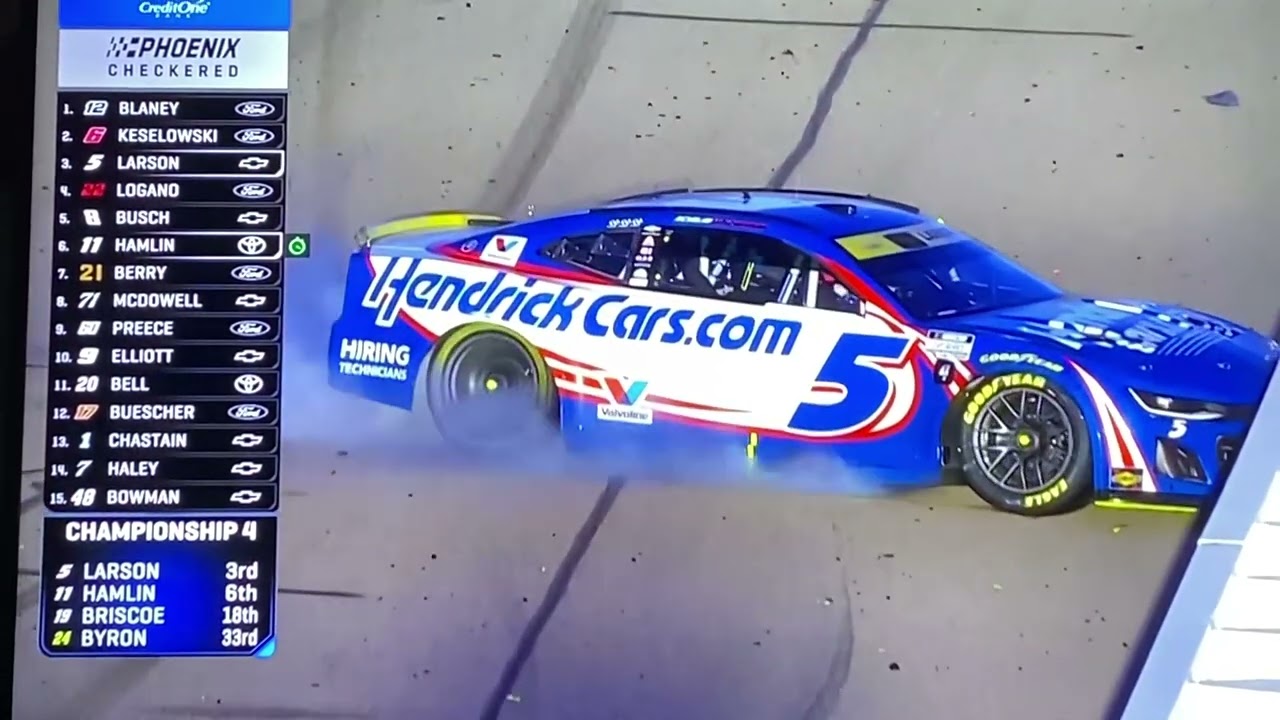 PHOENIX CHAMPIONSHIP BLANEY WIN AND LARSON CHAMPIONSHIP REACTION 2025!